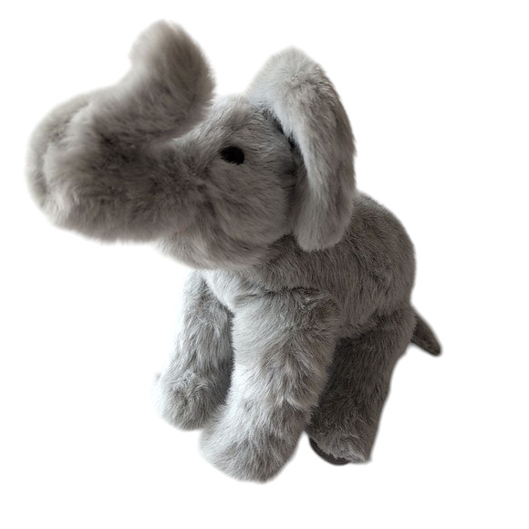 Vermont Trading Bear gray classic elephant with movable head & legs, made in USA - Picture 1 of 9